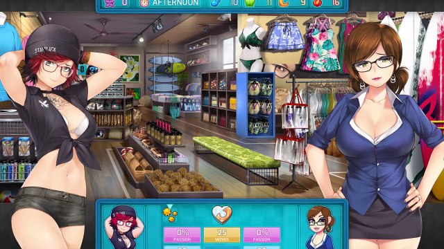 brooke & ashley all date events HuniePop 2: Double Date