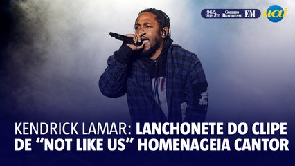 Tam's Burguer Homenageia Kendrick Lamar com Grafite no Fachada 🎤