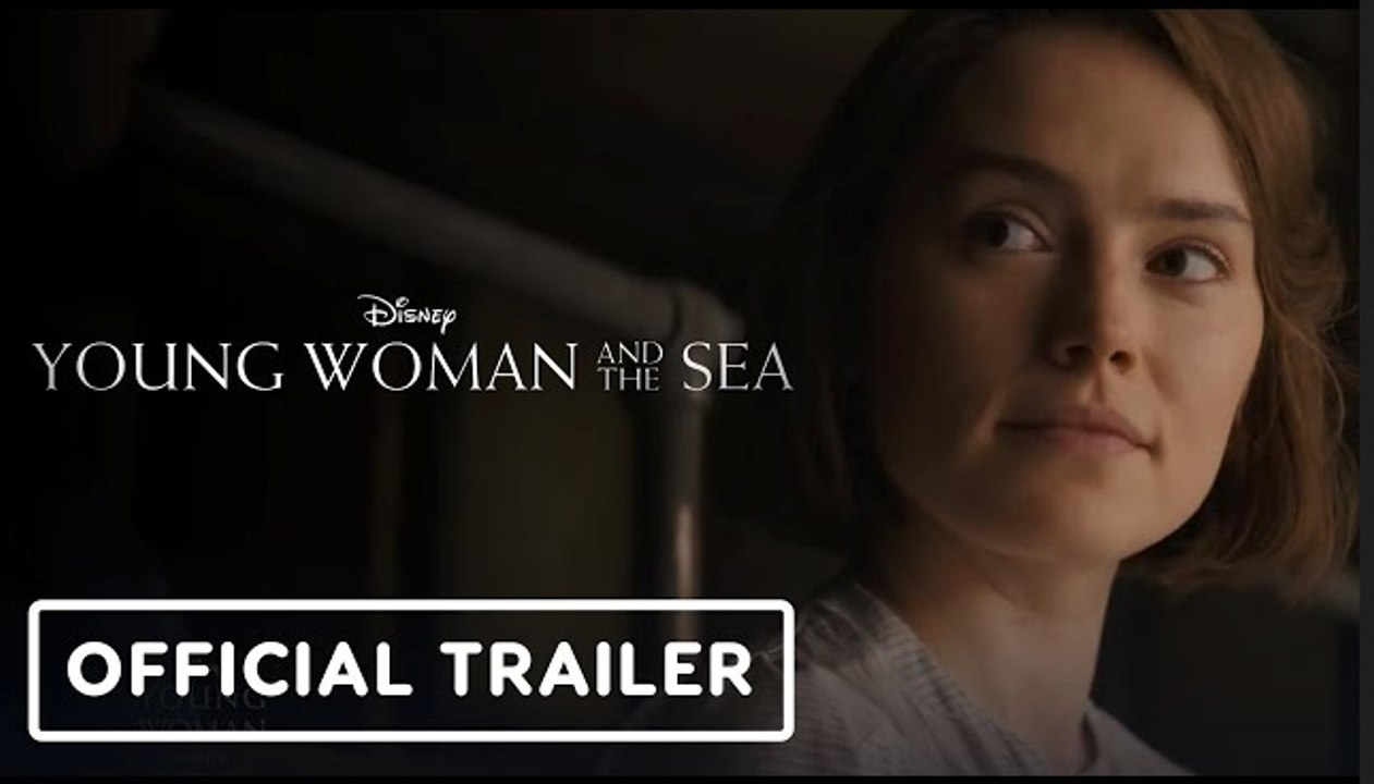 Young Woman and the Sea | Official Trailer - Daisy Ridley, Tilda Cobham-Hervey