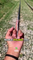 Long Nail vs Train  Gone Wrong