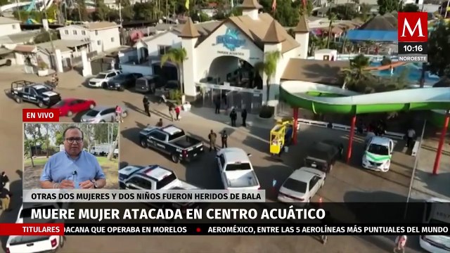 Muere una de las mujeres atacadas en el parque acuático de Tijuana, BC
