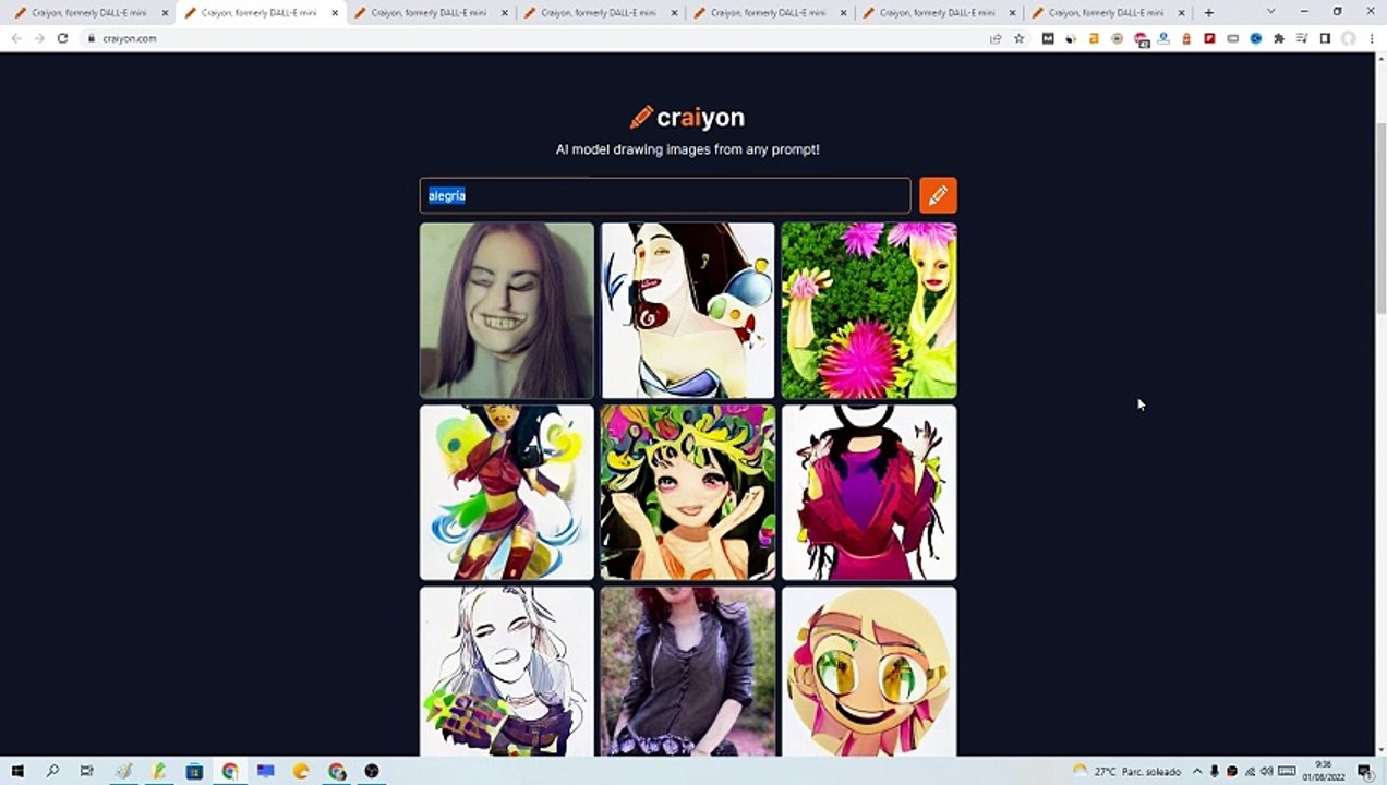  ¡Esta IA CREA OBRAS de ARTE a PARTIR de TEXTO! ¿QUÉ es CRAIYON.COM y para QUÉ SIRVE?