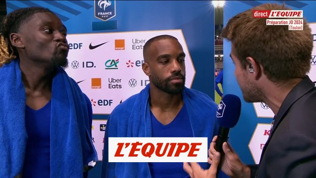 Lacazette : « Une belle soirée » - Foot - Amical - Prépa JO