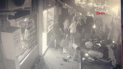 11 kişinin yaralandığı kaza kamerada