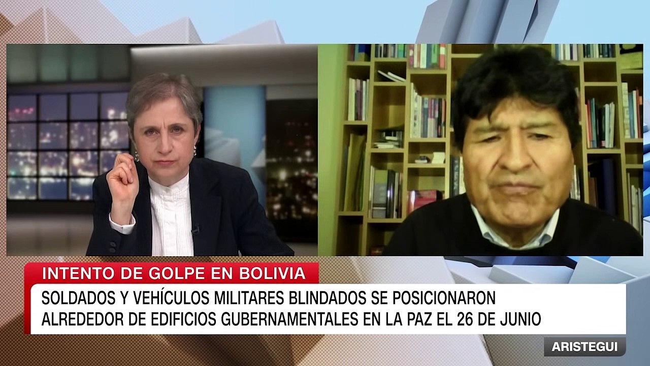 Entrevista CNN I Evo Morales apunta contra Luis Arce y el intento de golpe de Estado en Bolivia_720pFH