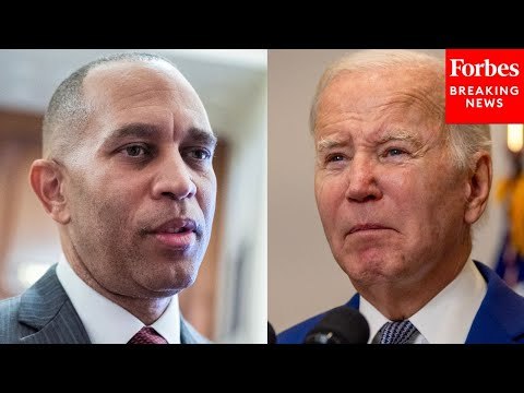 BREAKING: Hakeem Jeffries Reveals Democrats Have Had 'Candid' Conversations About Biden's Chances