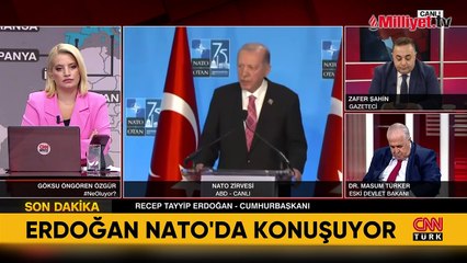 Cumhurbaşkanı Erdoğan'dan NATO Zirvesi'nde önemli açıklamalar