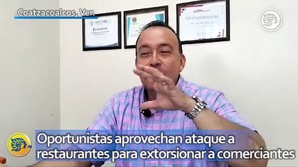 Скачать видео: Oportunistas aprovechan ataque a restaurantes en Coatzacoalcos para extorsionar a comerciantes