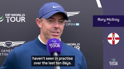 McIlroy happy with recovery after slow start in first round