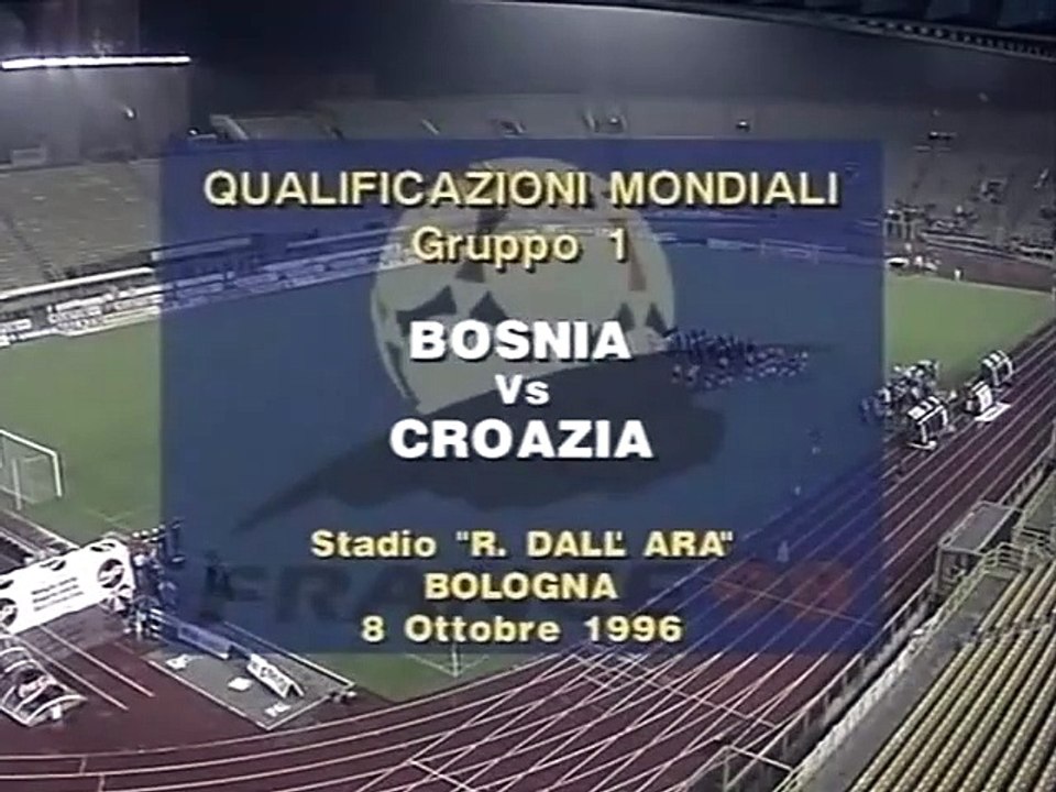 BiH - Hrvatska 1_4 Kvalifikacije za SP 98' Cijela Utakmica