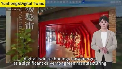 Digital Twin Technology: Empowering Enterprises to Achieve Green and Efficient Transformation.