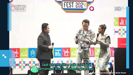 Menteri BUMN Erick Thohir Hadiri Pertamina Akhlak Fest: Akhlak Jadi Kunci Reformasi