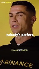 Ronaldo's mindset on failure