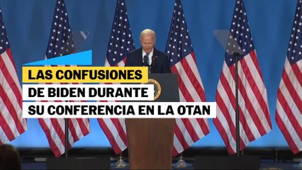 Biden defiende su candidatura pese a confundir a Kamala Harris con Trump y a Zelenski con Putin