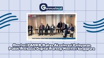 MENPAN RB Bahas Akselerasi Pelayanan Publik Berbasis Digital Bareng Menteri SIngapura