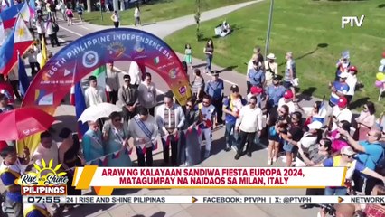 Araw ng Kalayaan Sandiwa Fiesta Europa 2024, matagumpay na naidaos sa Milan, Italy