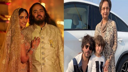 Anant Radhika wedding: Shahrukh Khan सासु मां के साथ New York से आए वापस, Video हुआ Viral!
