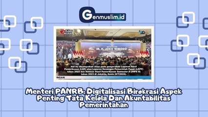 MENPAN RB: Digitalisasi Birokrasi adalah Aspek Penting Tata Kelola dan Akuntabilitas Pemerintahan