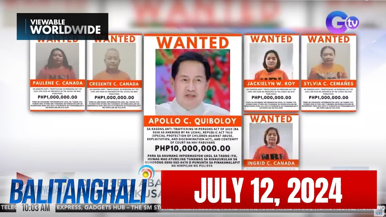 Balitanghali Express: July 12, 2024 [HD]