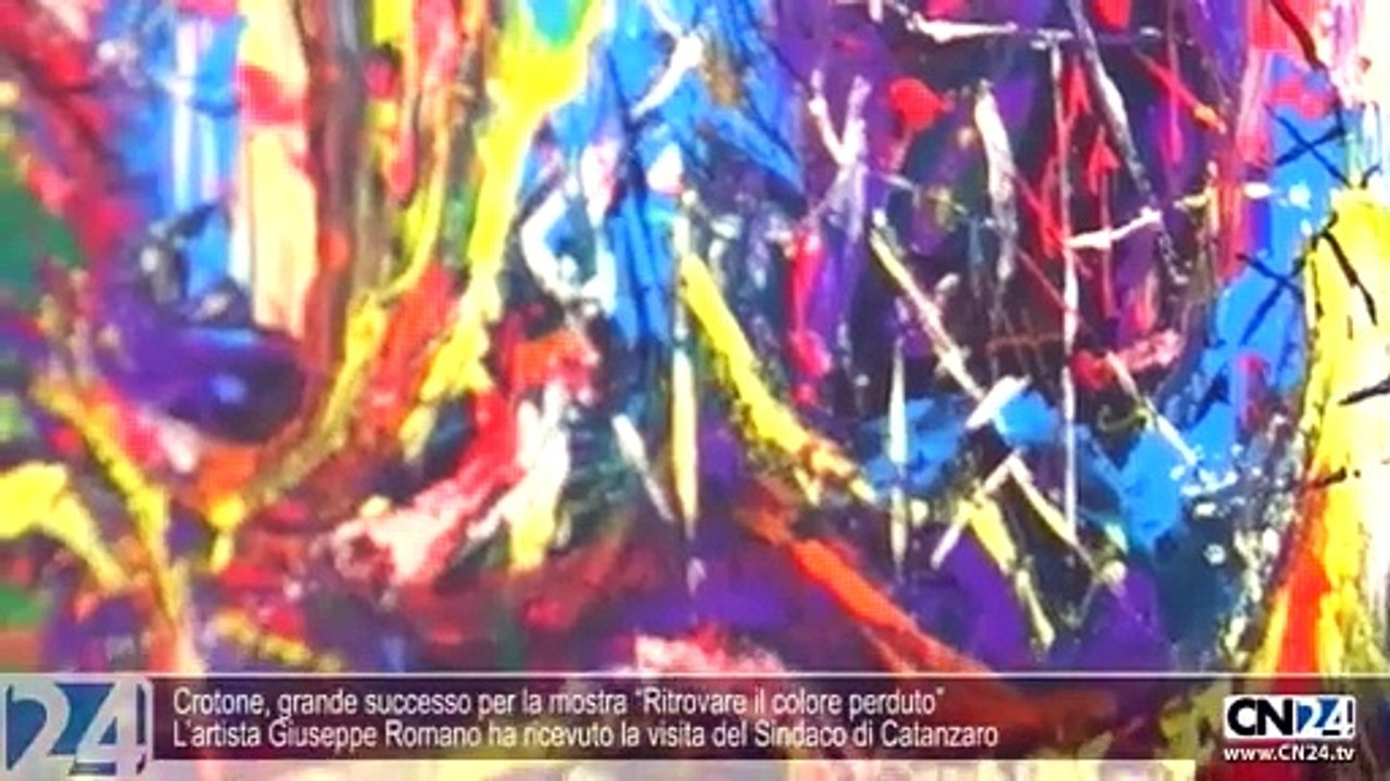 Crotone, grande successo per la mostra “Ritrovare il colore perduto”