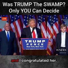 Was TRUMP the SWAMP? Only YOU Can Decide! -Dr.SHIVA