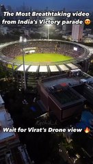 The Most Breathtaking video from India's Victory Parade    #viratkohli #bcci #champions #rohitsharma #teamindia #parade #indiavictory #rohitsharma #india #T20WorldCup #rohitsharma45 #TeamIndia #hardikpandya #T20WorldCup2024 #cricket