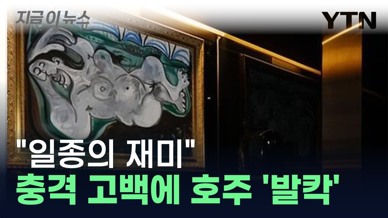 "내가 그림 작가"... 호주 발칵 뒤집힌 큐레이터 '고백' [지금이뉴스] / YTN