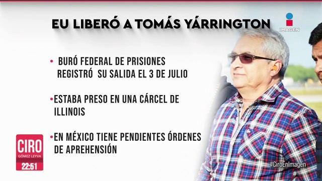 El exgobernador de Tamaulipas Tomas Yarrington fue liberado el pasado 3 de julio