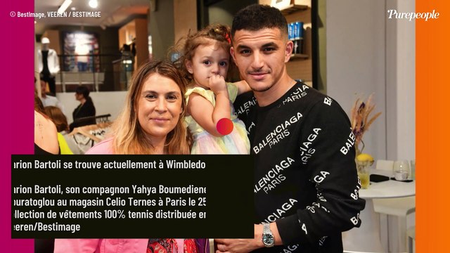Marion Bartoli : Sa fille de 3 ans très proche d'une légende du tennis à Wimbledon, elle les filme sur le court
