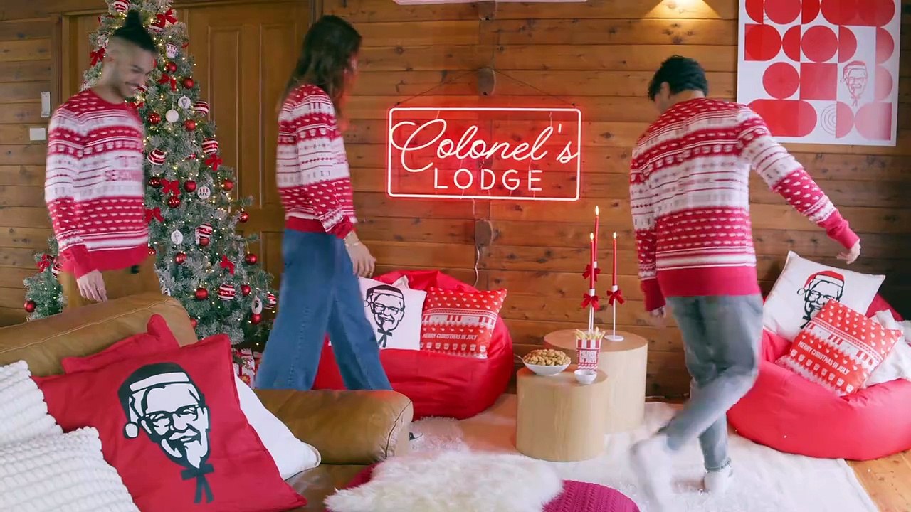 KFC launches "Colonel's Lodge" Christmas in July getaway in Blue Mountains!