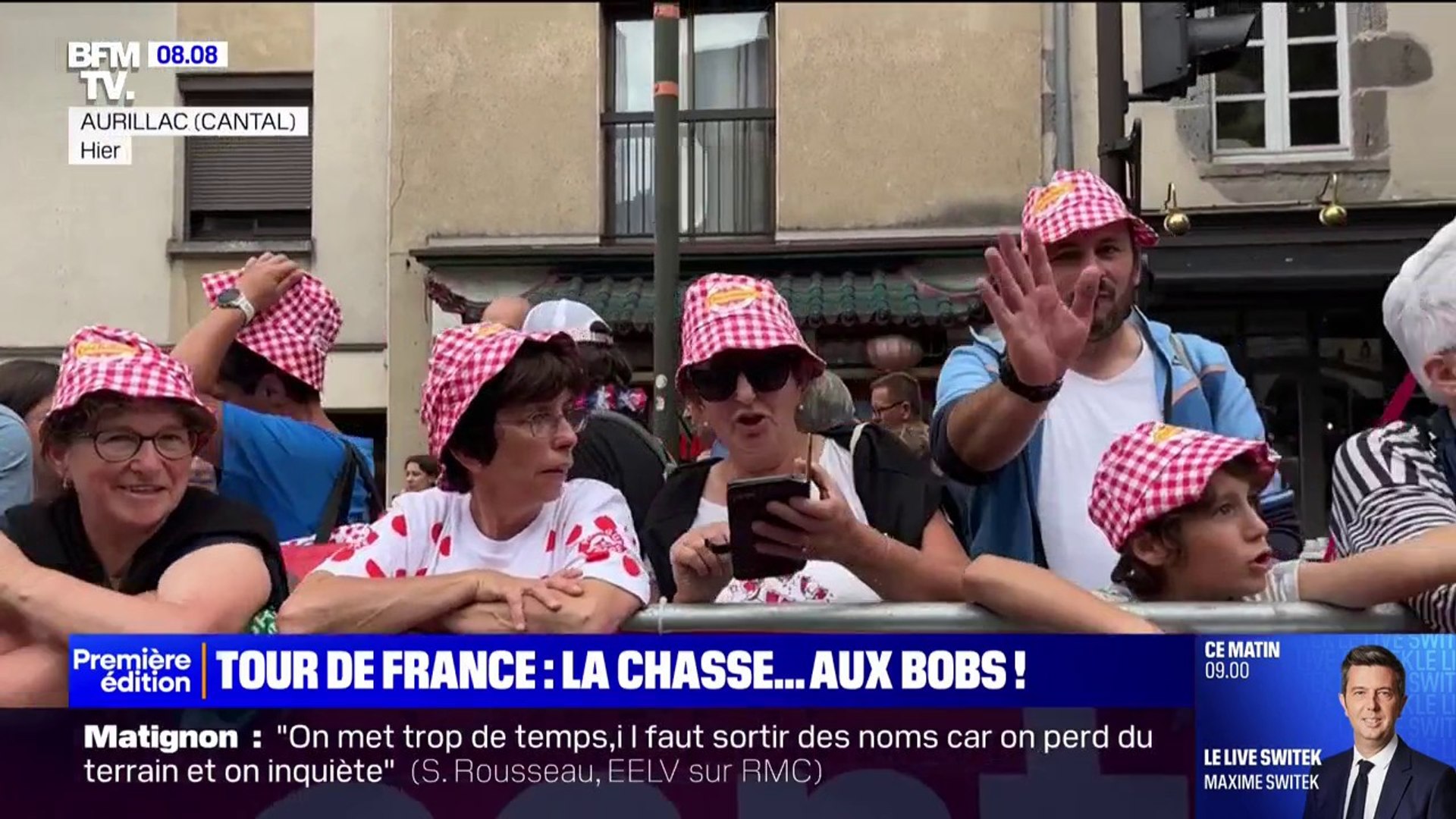 Chapeau FDJ – Tour De France – Neuf – Cyclisme