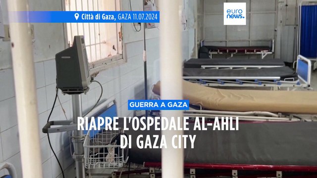 Gaza: riapre l'ospedale al-Ahli, gli Stati Uniti chiudono il molo galleggiante