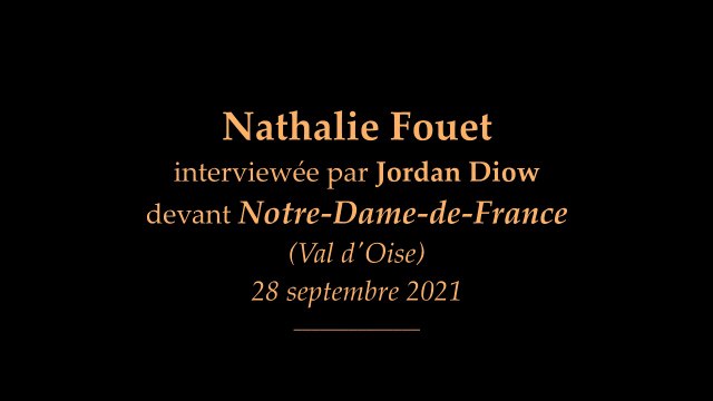 ◄ Nathalie Fouet devant NOTRE DAME DE FRANCE ► Baillet-en-France, Val d'Oise, Île-de-France - Foi, Dieu, Croyance, Spiritualité, Christianisme, Catholicisme, Chrétienté, Religion, NDE, Near Death Experience, EMI, Expérience de mort imminente, Amour, Marie