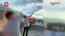 Havaya silahla ateş etti, o anları sosyal medyada paylaştı 18 yaşındaki şüpheli yakalandı