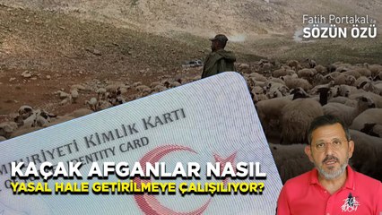KAÇAK AFGANLAR BAKIN NASIL YASAL HALE Mİ GETİRİLMEYE ÇALIŞILIYOR? ÇOBANLIK HİKAYE!