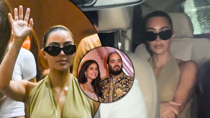 Kim Kardashian Reaches Mumbai (INDIA) For Anant Ambani & Radhika Merchant's Wedding Festivities!