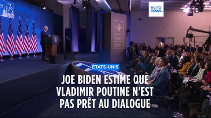 Joe Biden défend sa candidature malgré sa confusion entre Zelensky et Poutine
