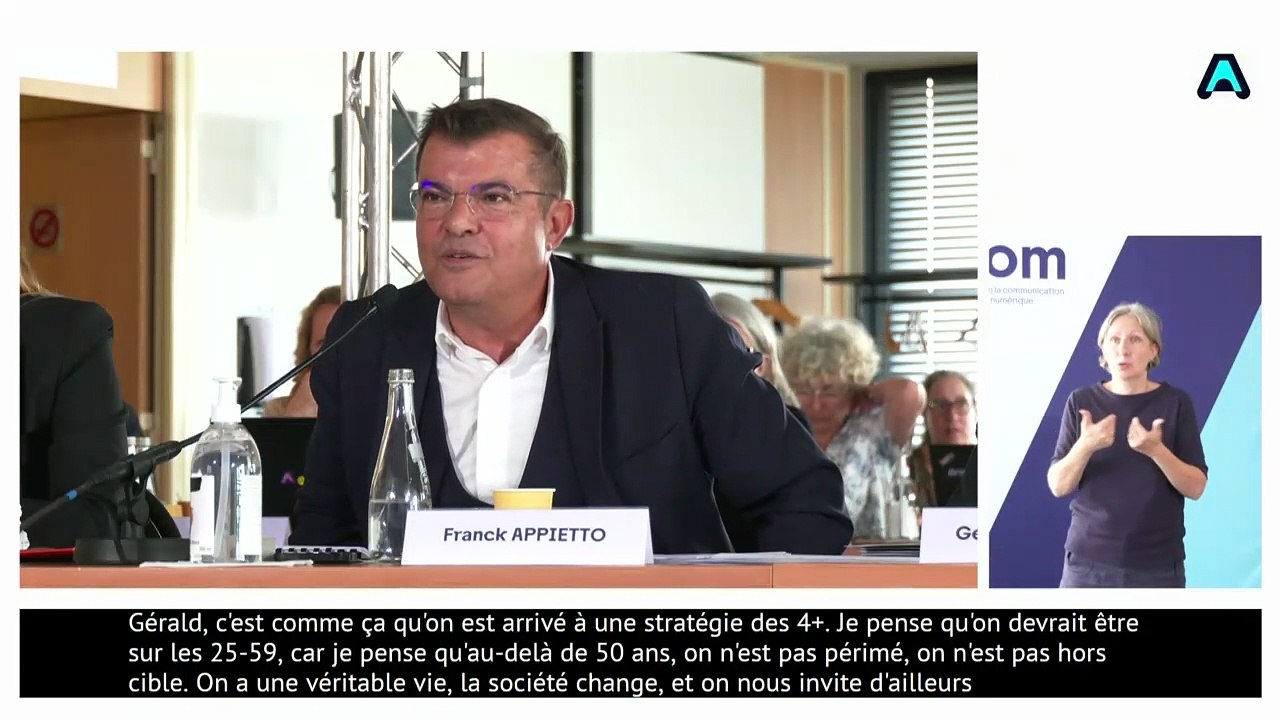 Attribution des fréquences de la télévision numérique terrestre (TNT) : audition du projet "C8"