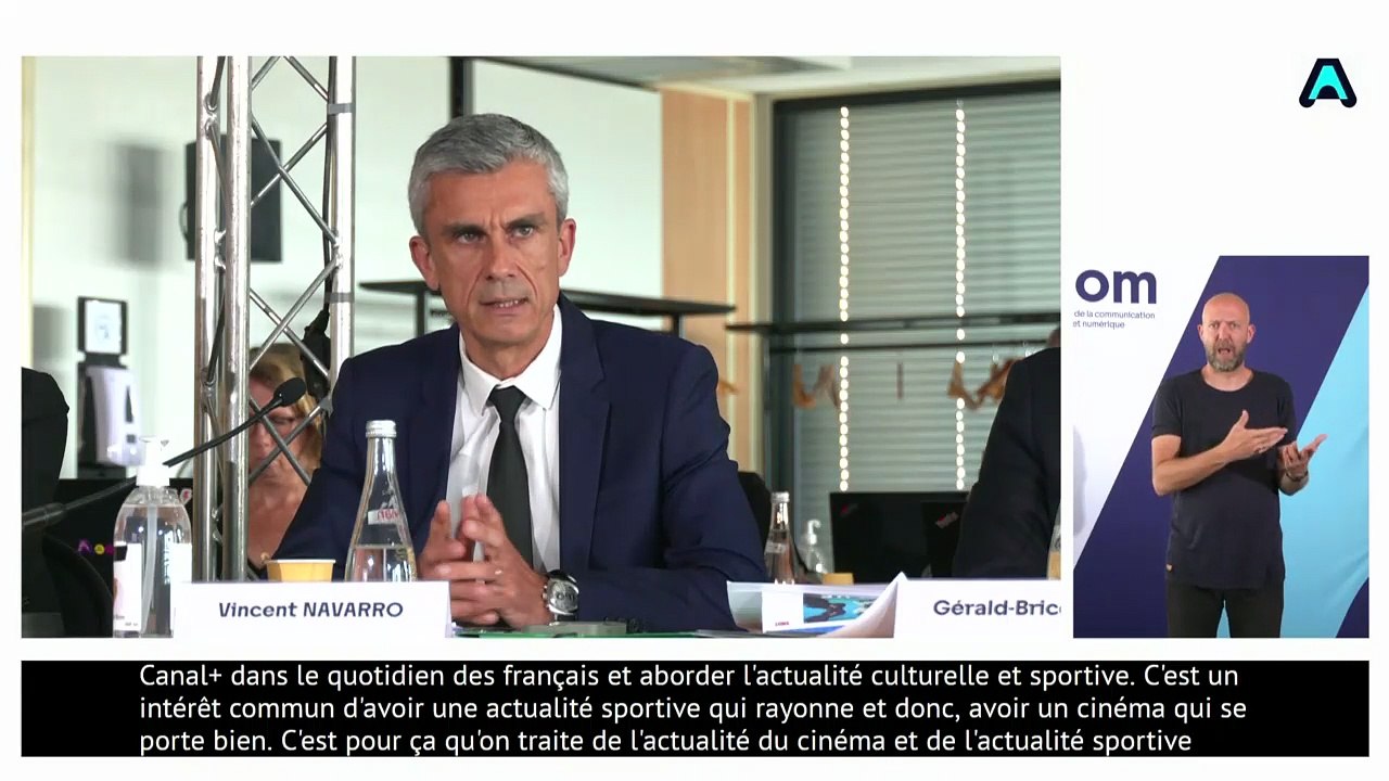 Attribution des fréquences de la télévision numérique terrestre (TNT) : audition du projet "Canal +"