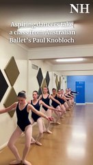 Newcastle dancers take an Australian Ballet class | July 12 2024