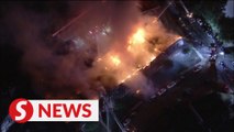 Fire consumes Philadelphia apartment building