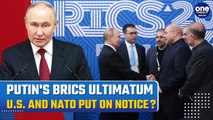 Putin's Full Speech at BRICS: Vladimir Putin's Big Warning as Zelensky Meets Biden & NATO in USA?