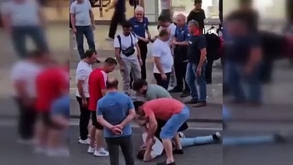 BIÇAKLI SALDIRGAN BÖYLE ETKİSİZ HALE GETİRİLDİ