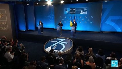 NATO leaders vow to stand by Ukraine