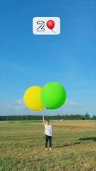 How Many Balloons Does It Take To Fly ? 