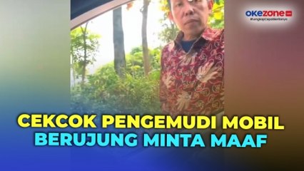 Setelah Viral Pria Mengaku Ketua PP Semarang yang Cekcok dengan Pengemudi Mobil Akhirnya Minta Maaf