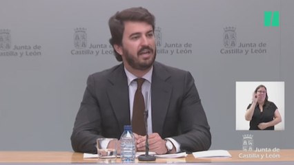 García-Gallardo dimite culpando a los migrantes: "No queremos que Castilla y León se convierta en Francia"