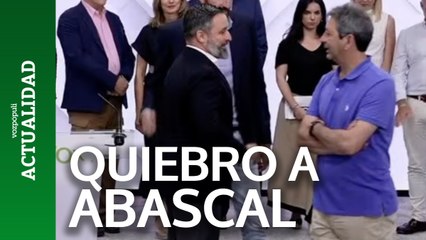 El quiebro de Barrera a Abascal tras el anuncio de Vox