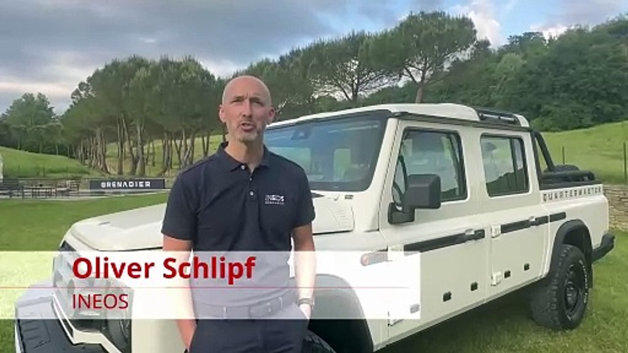 Ein pick-up für's grobe: der ineos grenadier quartermaster