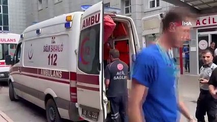 Bursa'da dava günü dehşet saçtı! O anlar kamerada